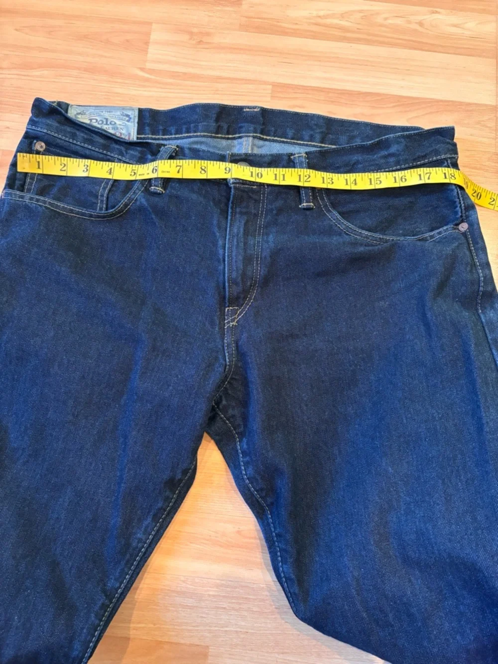 Polo‎ Ralph Lauren Men's Dark Indigo Straight Jeans